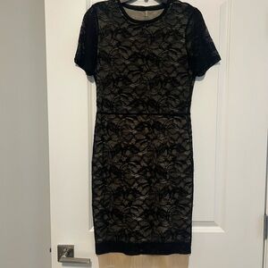 Elegant Black Lace Dress